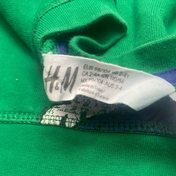 Snoopy kids Sweatshirt Green. size US 2-4 - Picture 3 of 5